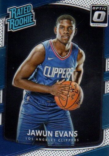 2017-18 Panini Donruss Optic Rated Rookie #162 Jawun Evans - Clippers
